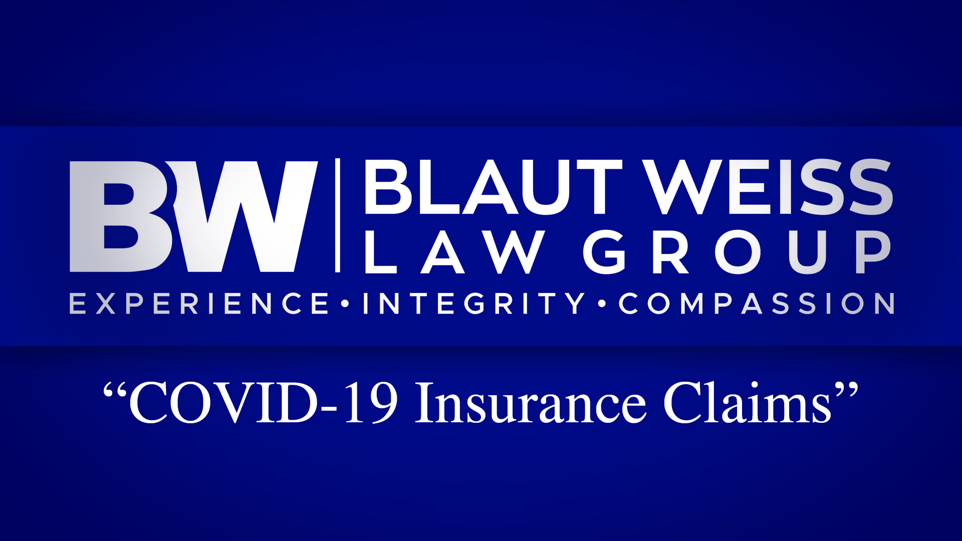 Introducing The Blaut Weiss Law Group YouTube Channel